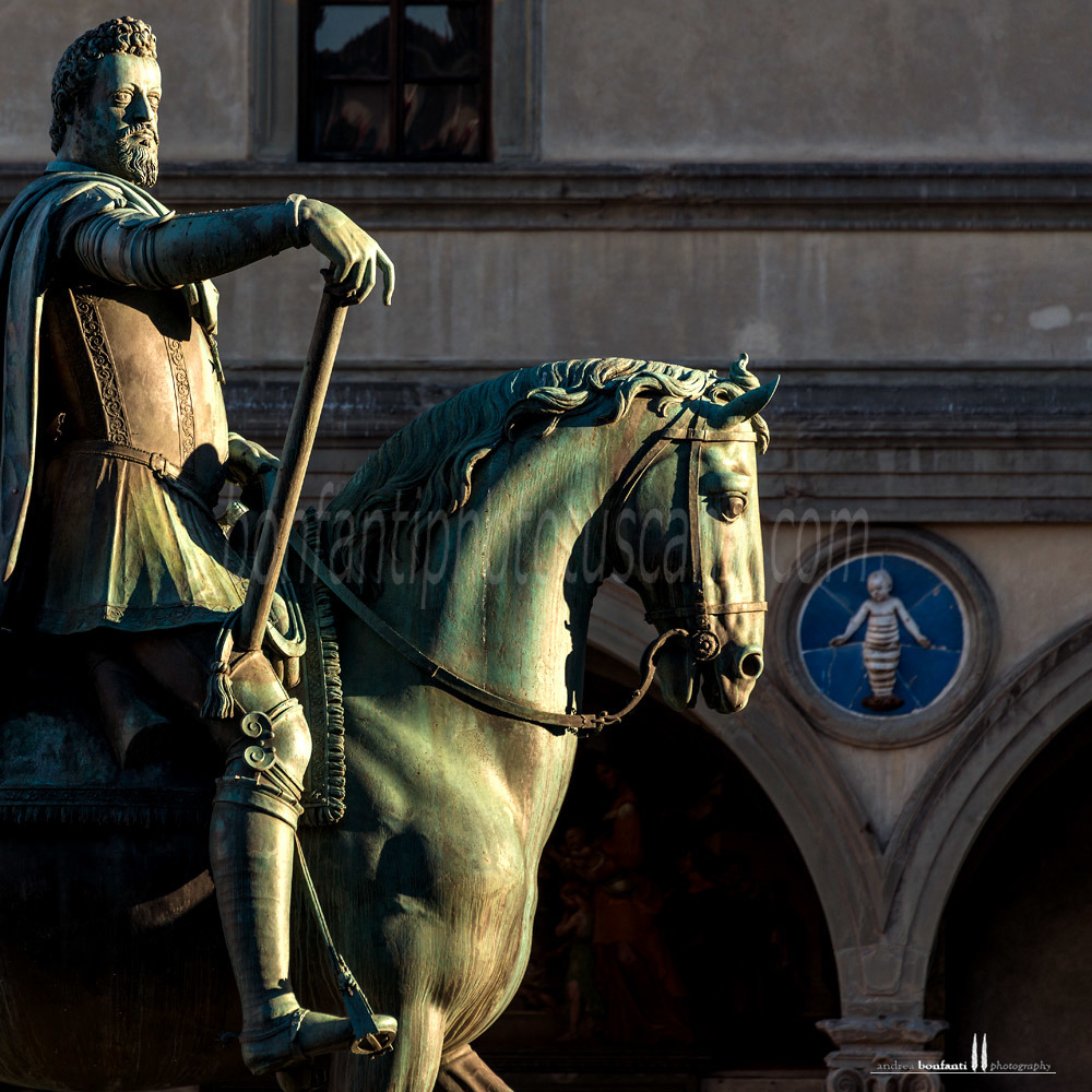 statua equestre di ferdinando I dei medici in piazza ss.annunziata.jpg