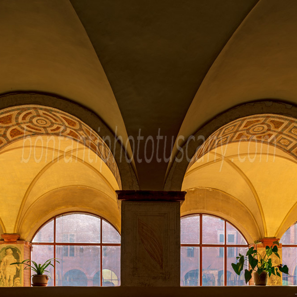 abbazia di monte oliveto maggiore - chiostro grande #8.jpg