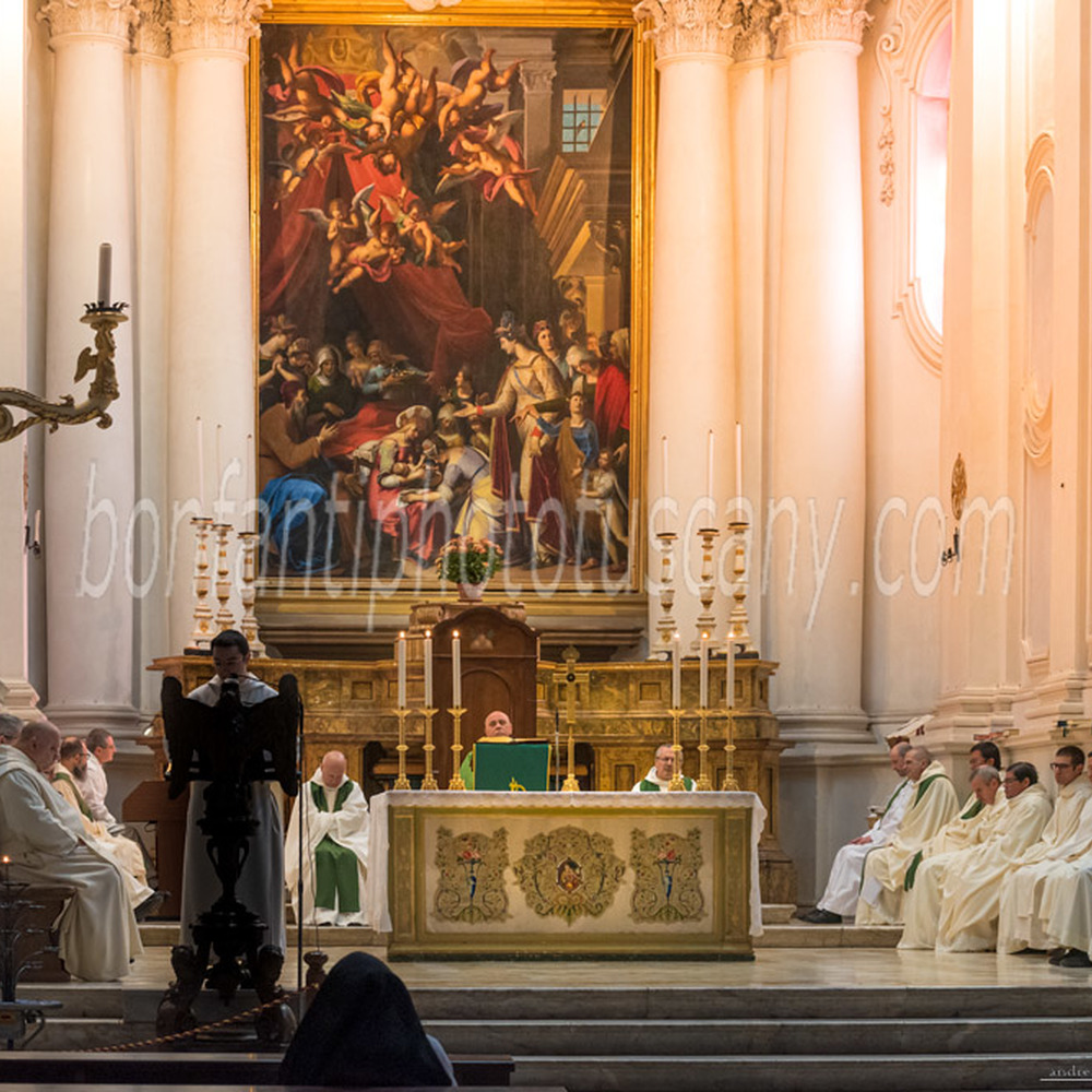 abbazia di monte oliveto maggiore - santa messa #1.jpg