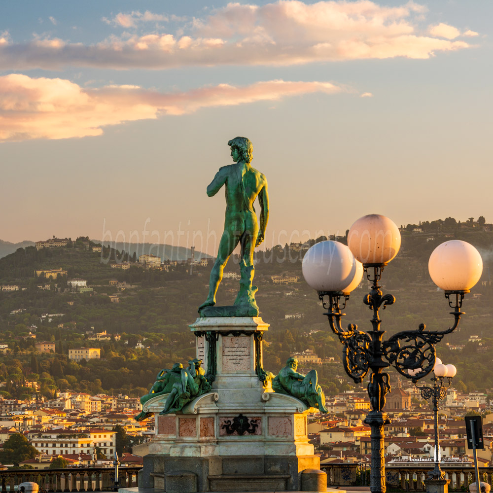 Fiesole dal piazzale Michelangelo - Firenze Fiesole dal piazzale Michelangelo - Firenze