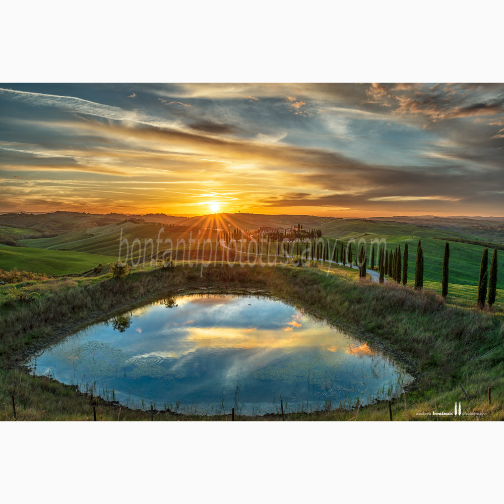 paesaggio delle crete senesi primavera #4 baccoleno