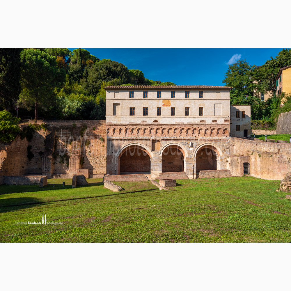 Siena - fonte di pescaia #1 facciata