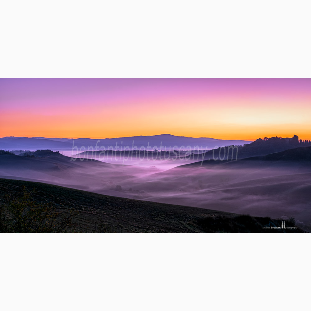 paesaggio delle crete senesi autunno #9 torre a castello
