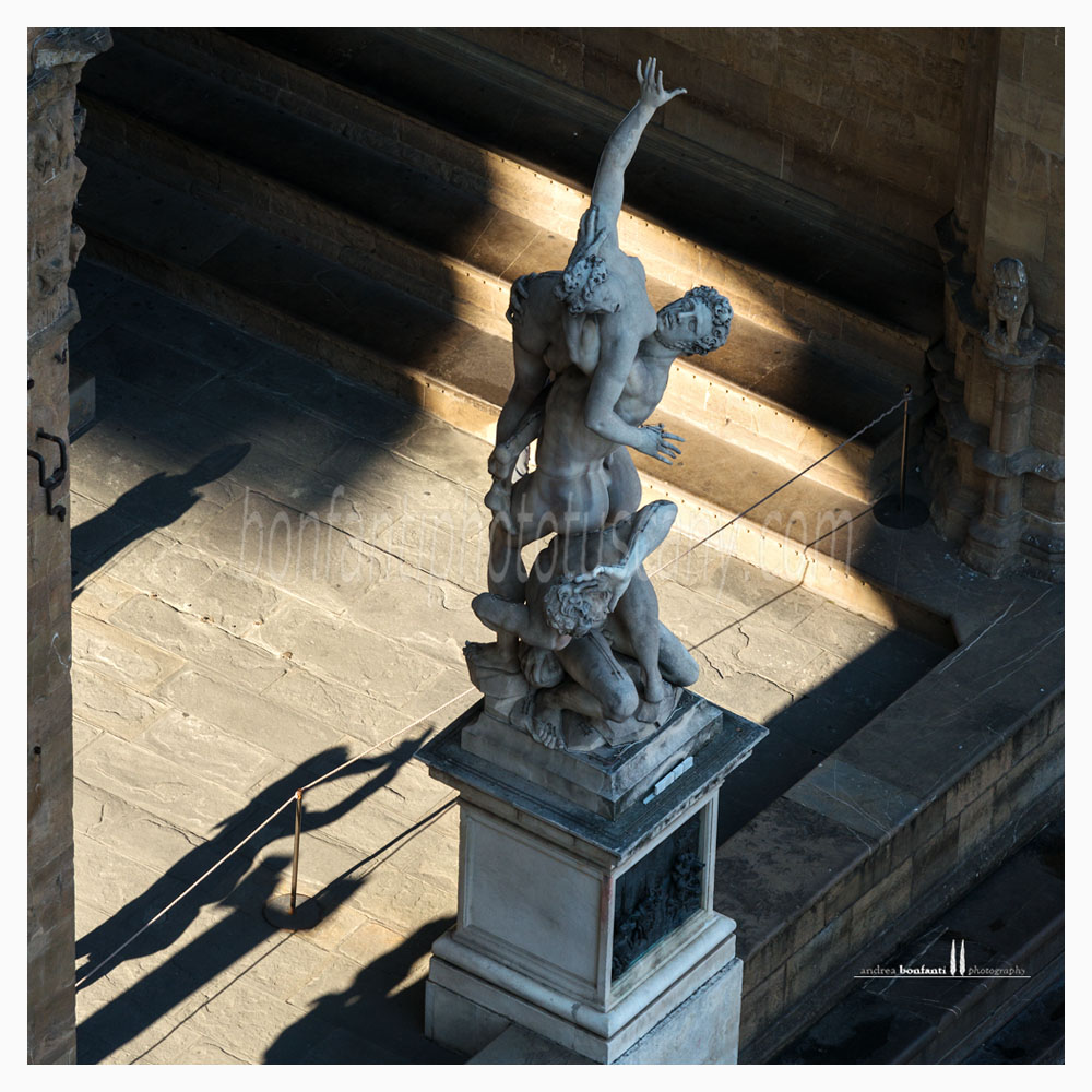 ratto delle Sabine in piazza Signoria a Firenze ratto delle Sabine in piazza Signoria a Firenze