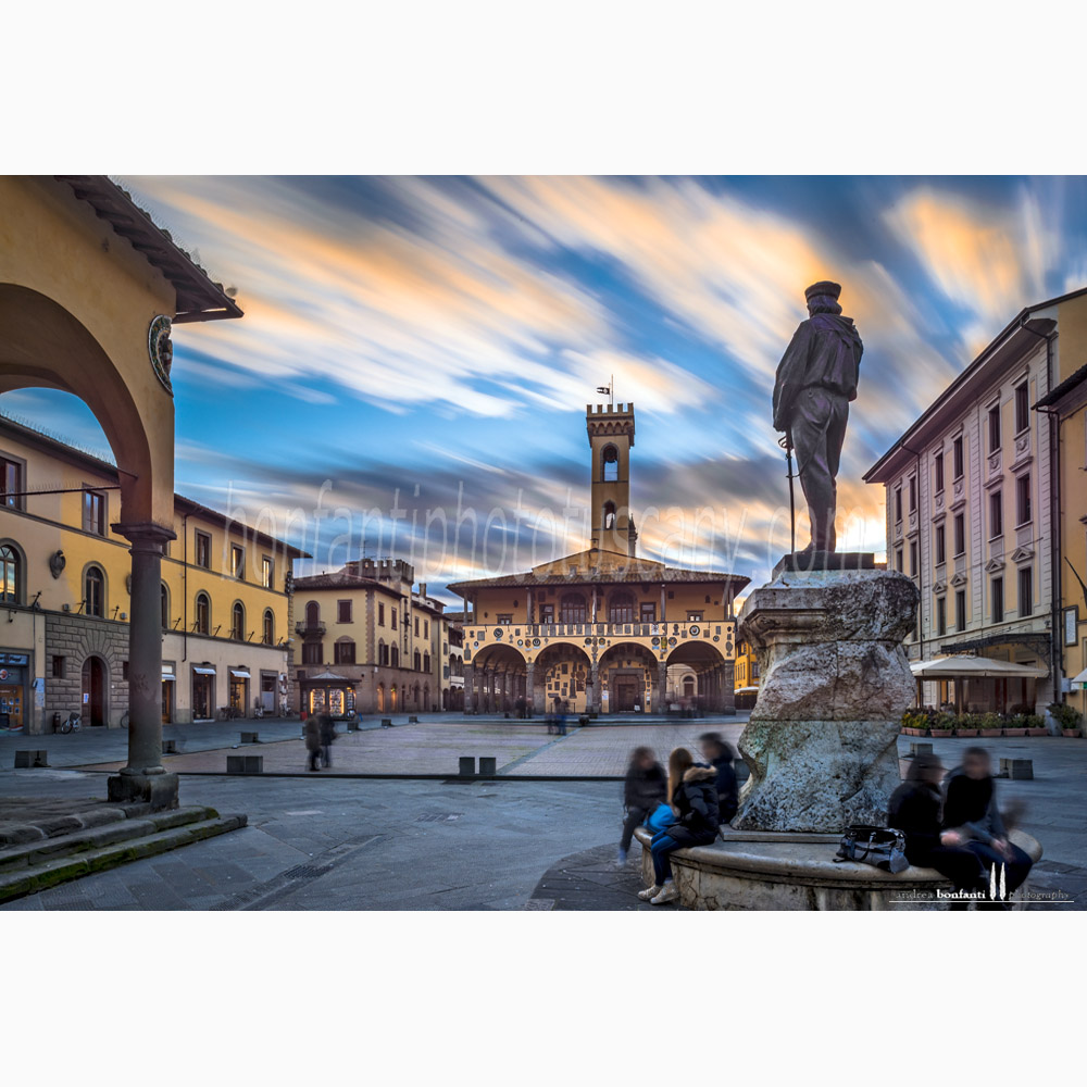 piazza cavour - san giovanni valdarno